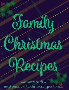 Cover Family Christmas Recipes - Add Your Own