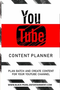 The YouTube Content Planner - Entertainment, Black Pearl