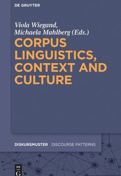 Corpus Linguistics, Context and Culture (eBook, ePUB)
