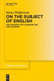 On the Subject of English (eBook, ePUB)