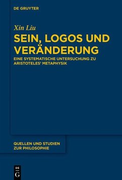 Sein, Logos und Veränderung (eBook, ePUB) - Liu, Xin