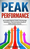 Peak Performance (Personal Development, #1) (eBook, ePUB)