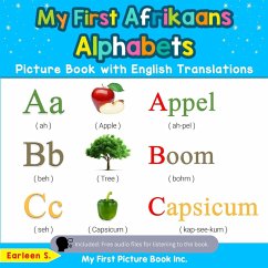 Cover My First Afrikaans Alphabets Picture Book with English Translations
