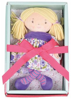 Tikiri® 8505169-S - Stoffpuppe, Li'l Peggy, Bonikka, Kuschelpuppe, 25 cm