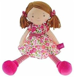 Tikiri® 8505170 - Stoffpuppe Fran, Bonikka, Kuschelpuppe, 40 cm