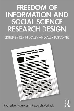 Freedom of Information and Social Science Research Design (eBook, ePUB)