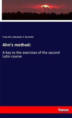Ahn's method: - Ahn, Franz;Monteith, Alexander H.