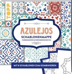 Azulejos. Schablonenmappe - Guther, Claudia