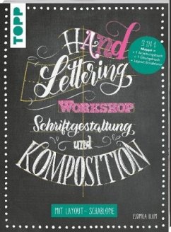 Cover Handlettering Workshop Schriftgestaltung und Komposition, m. Layout-Schablone