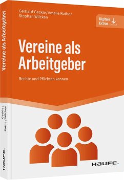 Vereine als Arbeitgeber - Geckle, Gerhard;Rothe, Amelie;Wilcken, Stephan