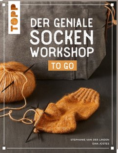 Der geniale Socken-Workshop to go - Linden, Stephanie van der;Jostes, Ewa