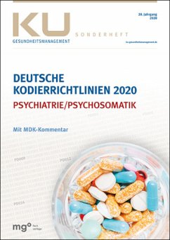 Deutsche Kodierrichtlinien Psychiatrie/Psychosomatik 2020 - InEK GmbH