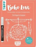 Boho Love. Fensterdeko mit dem Kreidemarker, Vorlagenmappe