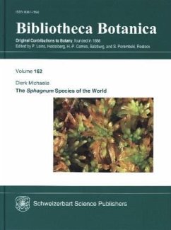 The Sphagnum Species of the World - Michaelis, Dierck