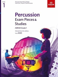 Cover Percussion Exam Pieces & Studies, ABRSM Grade 1