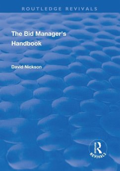 Cover The Bid Manager's Handbook
