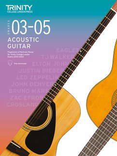 Trinity College London Acoustic Guitar Exam Pieces From 2020: Grades 3-5 - College London, Trinity