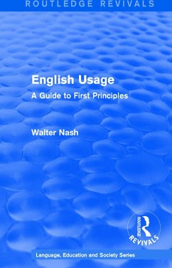 Routledge Revivals - Nash, Walter