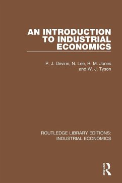Cover An Introduction to Industrial Economics