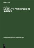 Locality principles in syntax (eBook, PDF)