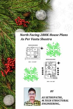 Cover North Facing 2BHK House Plans As Per Vastu Shastra (First, #1) (eBook, ePUB)