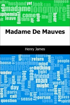 Madame De Mauves (eBook, PDF) - James, Henry