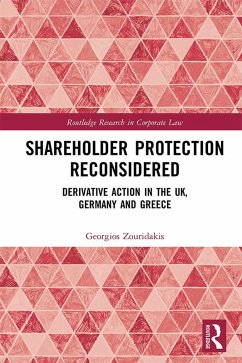 Shareholder Protection Reconsidered (eBook, ePUB) - Zouridakis, Georgios