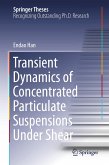 Transient Dynamics of Concentrated Particulate Suspensions Under Shear