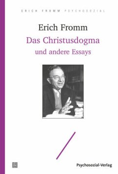 Das Christusdogma und andere Essays - Fromm, Erich