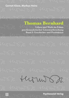 Thomas Bernhard, 2 Bde. - Klose, Gernot;Heinz, Markus