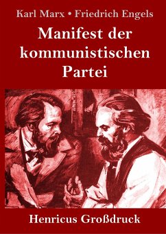 Manifest der kommunistischen Partei (Großdruck) - Marx, Karl; Engels, Friedrich
