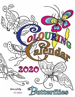 Colouring Calendar 2020 Butterflies (UK Edition) - Winky, Anna