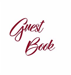 Burgundy Guest Book, Weddings, Anniversary, Party's, Special Occasions, Memories, Christening, Baptism, Visitors Book, Guests Comments, Vacation Home Guest Book, Beach House Guest Book, Comments Book, Funeral, Wake and Visitor Book (Hardback) - Publishing, Lollys