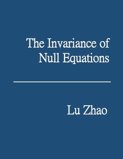 The Invariance of Null Equations - Zhao, Lu