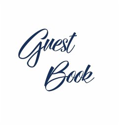 Navy Blue Guest Book, Weddings, Anniversary, Party's, Special Occasions, Memories, Christening, Baptism, Visitors Book, Guests Comments, Vacation Home Guest Book, Beach House Guest Book, Comments Book, Funeral, Wake and Visitor Book (Hardback) - Publishing, Lollys