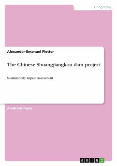 The Chinese Shuangjiangkou dam project