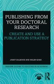 Publishing from your Doctoral Research (eBook, PDF)
