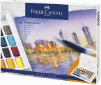 Faber-Castell Aquarellfarben in Näpfchen, 36er Etui