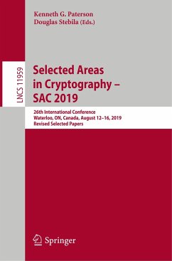 Selected Areas in Cryptography ¿ SAC 2019