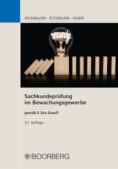 Cover Sachkundeprüfung im Bewachungsgewerbe