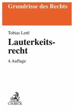 Lauterkeitsrecht - Lettl, Tobias