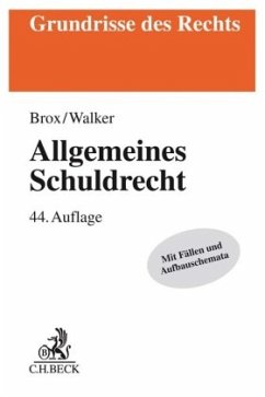 Allgemeines Schuldrecht - Brox, Hans;Walker, Wolf-Dietrich