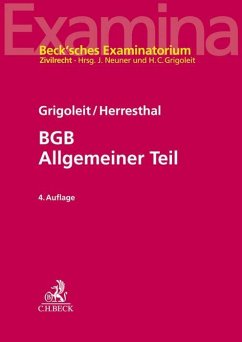 BGB Allgemeiner Teil - Grigoleit, Hans Christoph;Herresthal, Carsten