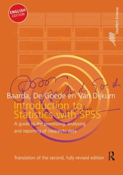 Introduction to Statistics with SPSS (eBook, PDF) - Baarda, Ben; Martijn, De Goede; Dijkum, Cor van