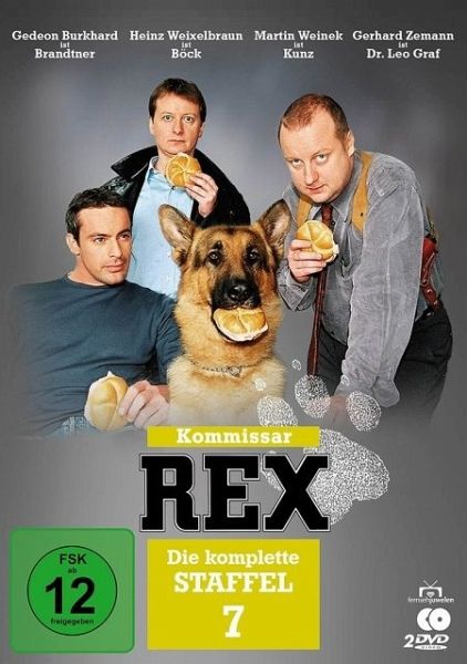 Forlænge Forekomme prop Kommissar Rex-Die Komplette 7.Staffel (2 Dvds) auf DVD - Portofrei bei  bücher.de
