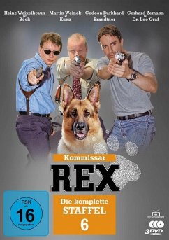 Kommissar Rex-Die Komplette 6.Staffel (3 Dvds) - Hajek,Peter
