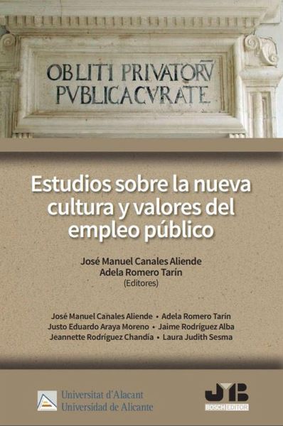 Estudios sobre la nueva cultura y valores del empleo público (eBook, PDF)