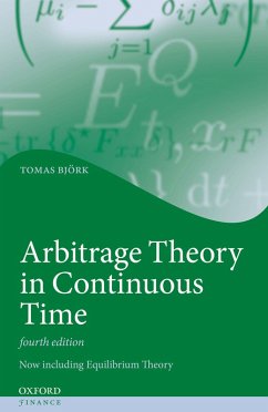 Arbitrage Theory in Continuous Time (eBook, PDF) - Björk, Tomas