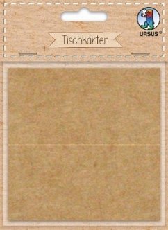 Cover URSUS 12 Tischkarten, braun