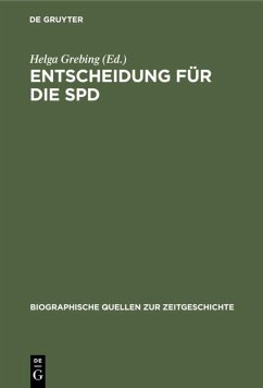 Cover Entscheidung für die SPD